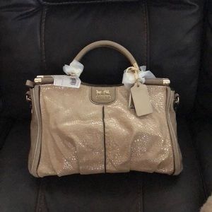 Gold Coach Handbag